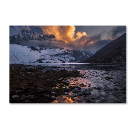 Karsten Wrobel 'Gokyo Fire' Canvas Art,22x32